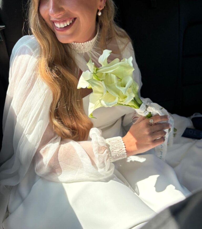 novia ramo calas